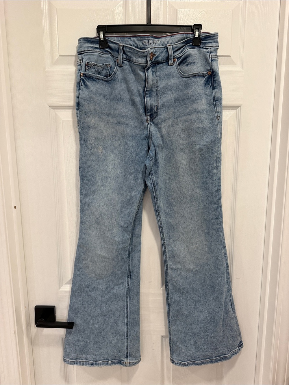 Edgely Light Wash Women's Flare Jeans